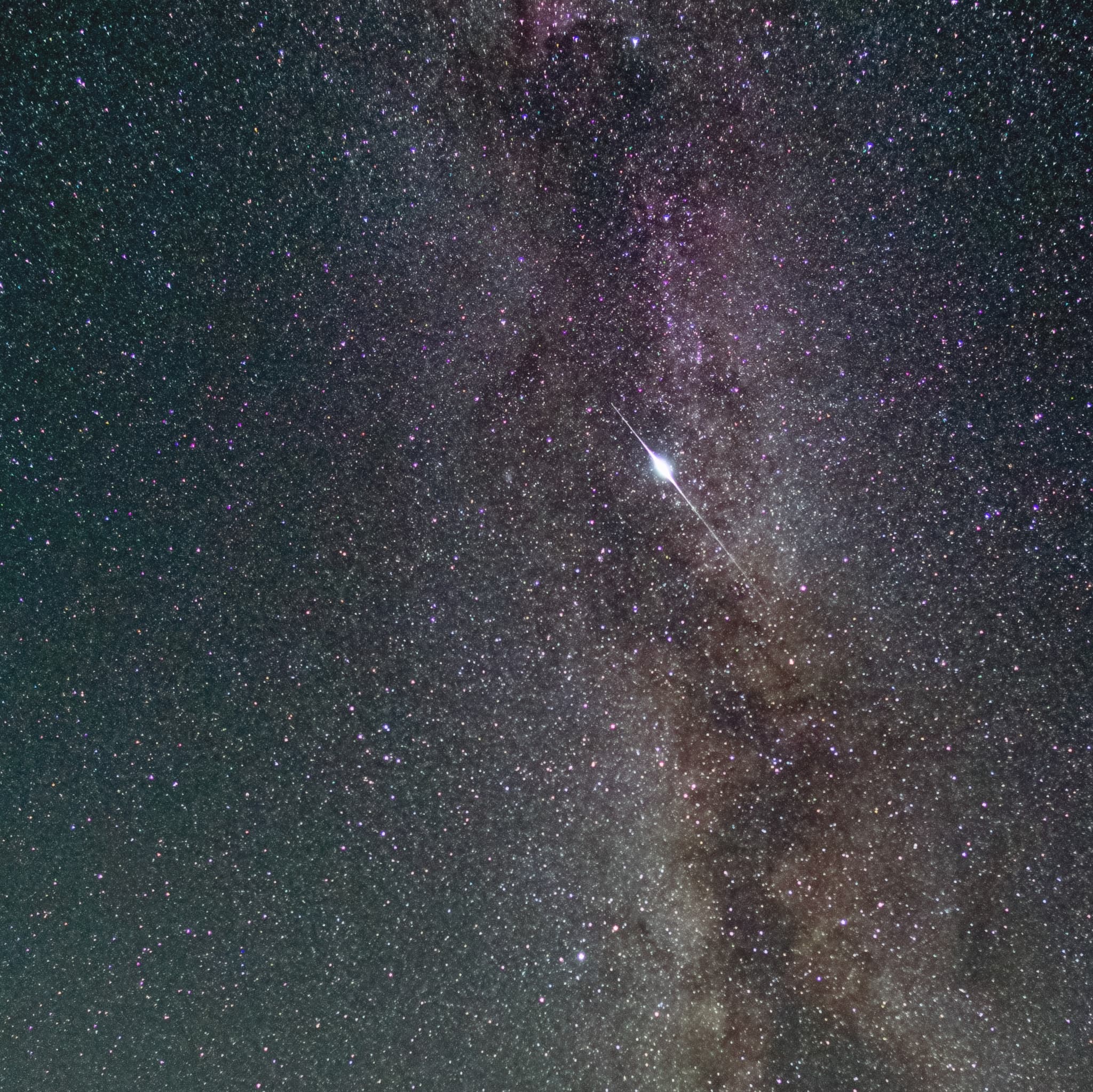 Milky Way over the Rhodope Mountains, captured during the 'Sky of Bulgaria' tour.
