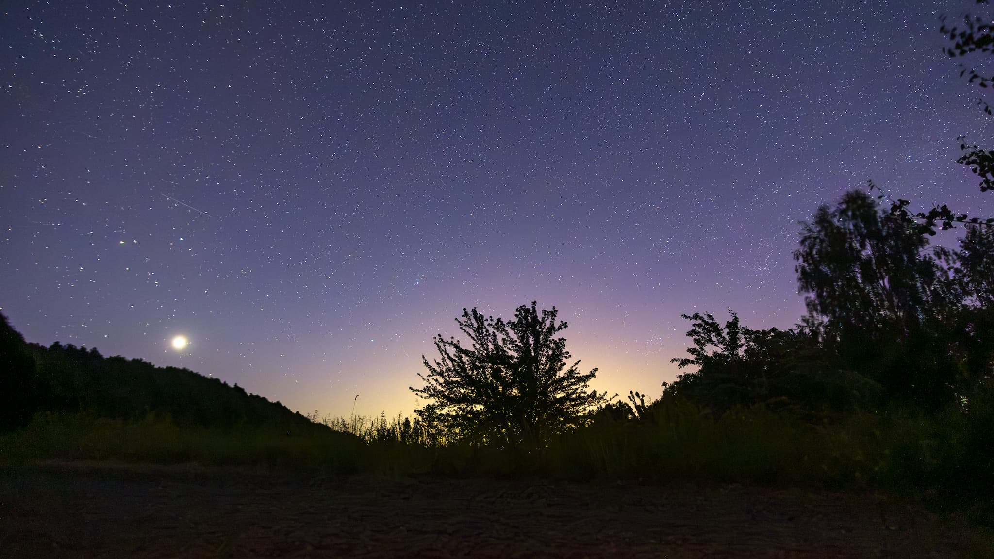 Night sky captured during the 'Stars of Bulgaria' tour.