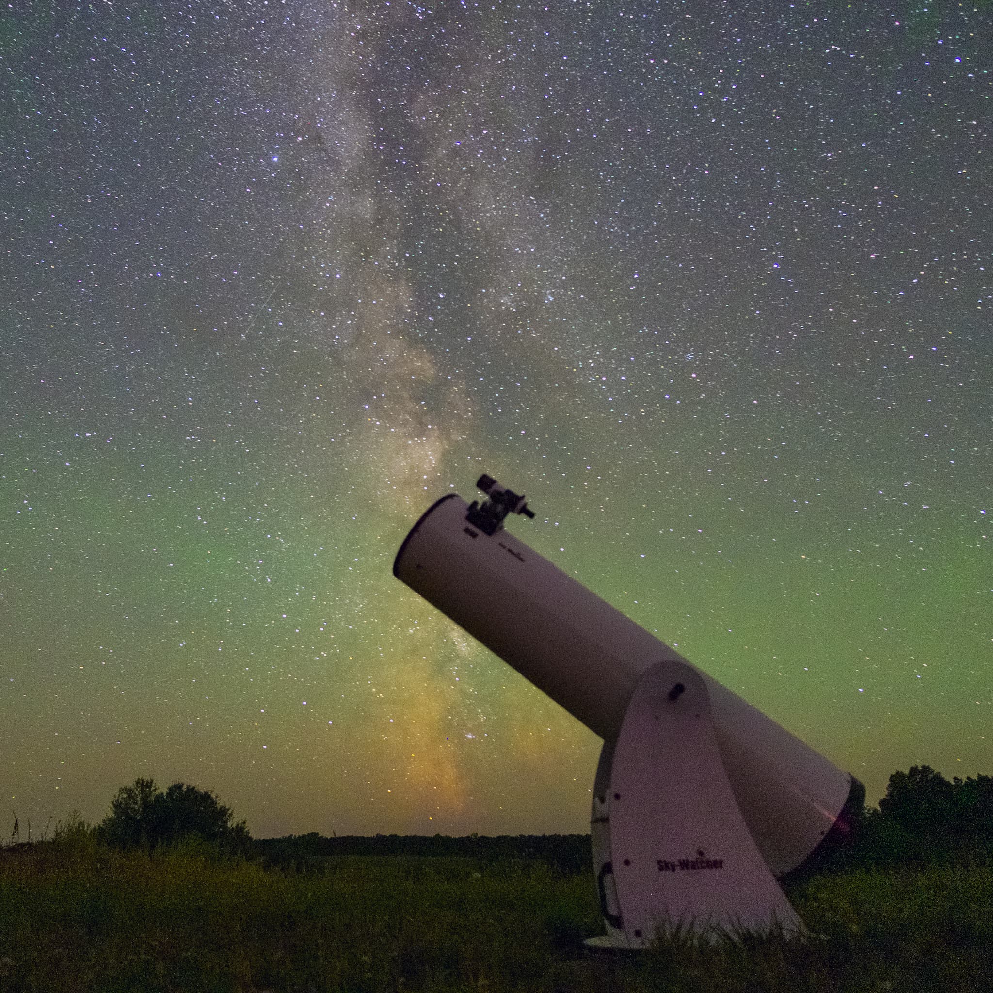 Milky Way over the Rhodope Mountains, captured during the 'Sky of Bulgaria' tour.